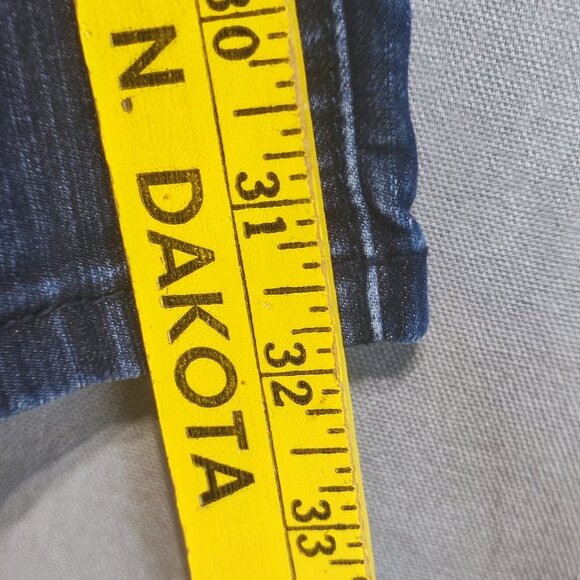 Parasuco jeans straight leg classic women's size 30 ink blue stretch - Picture 9 of 11